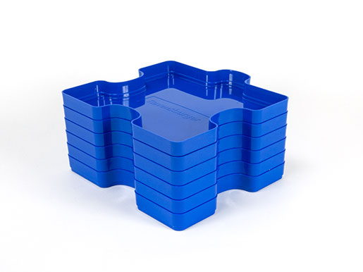Boîte de puzzle empilable Puzzle Tri Tray Plastique Trieur Puzzle