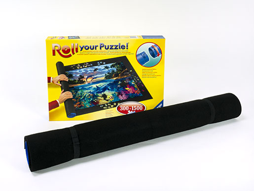 Roll your puzzle. Sistema de almacenaje para puzzles